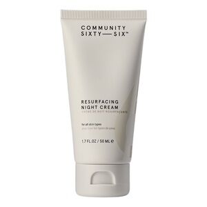 Community Sixty Six Resurfacing Night Cream Retinol Niacinamide Anti Aging